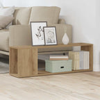 Mueble para TV madera de ingeniería roble artisan 100x24x32 cm