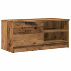 Muebles para TV 2 uds madera contrachapada envejecida