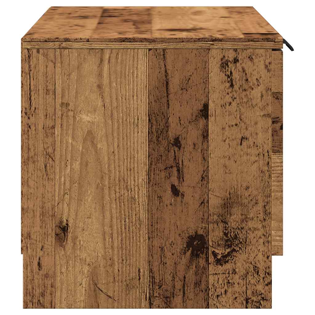 Muebles para TV 2 uds madera contrachapada envejecida