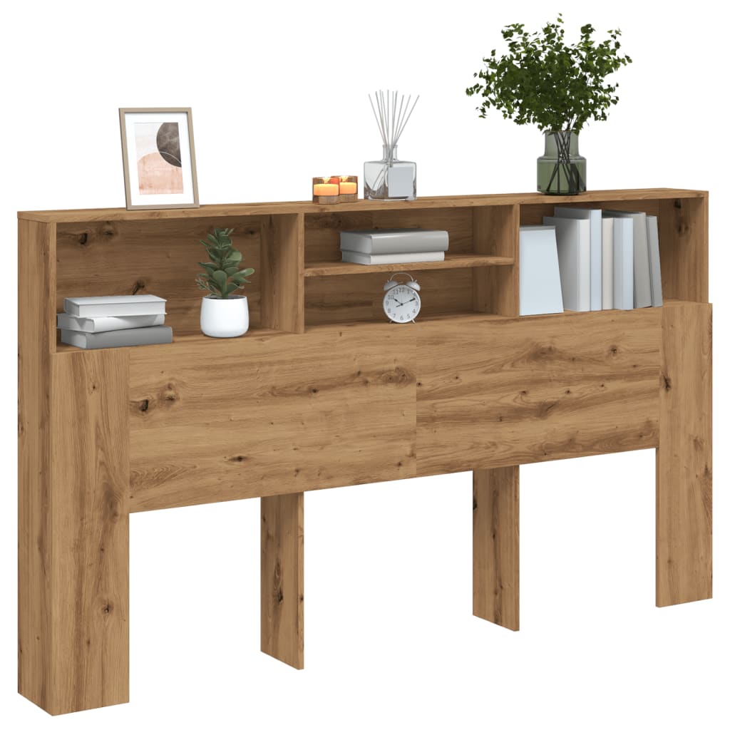 Cabecero 100 cm Madera Maciza Roble