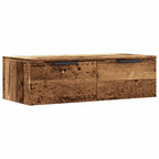 Armario de pared madera de ingeniería envejecida 68x30x20 cm