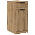Armario de baño madera ingeniería roble artisan 33x50x75 cm