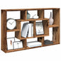 Estantería de pared madera ingeniería gris Sonoma 85x16x52,5 cm