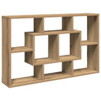 Estante de pared Artisan Roble 85x16x52,5 cm Madera de ingeniería