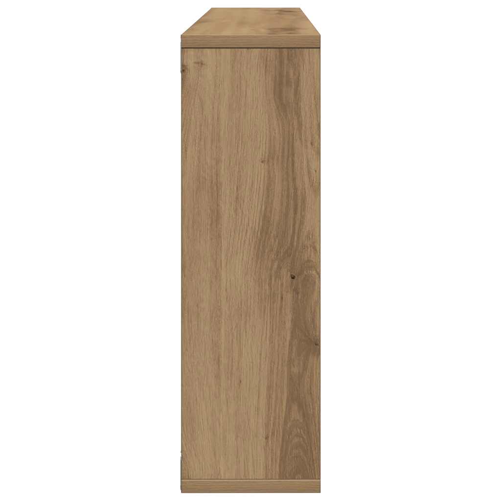 Estante de pared Artisan Roble 85x16x52,5 cm Madera de ingeniería