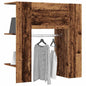 Mueble de recibidor madera ingeniería gris Sonoma 97,5x37x99 cm