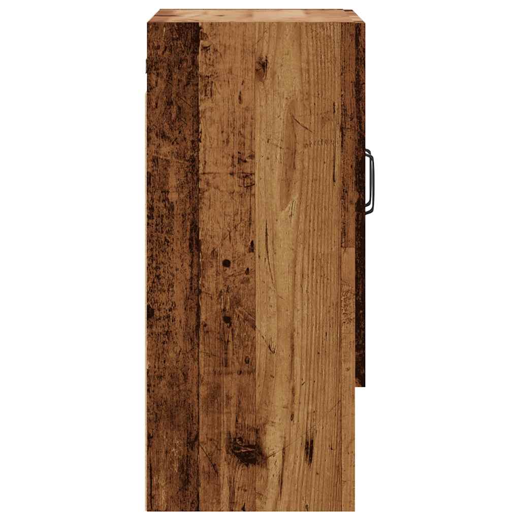 Armario de pared madera de ingeniería madera vieja 60x31x70 cm