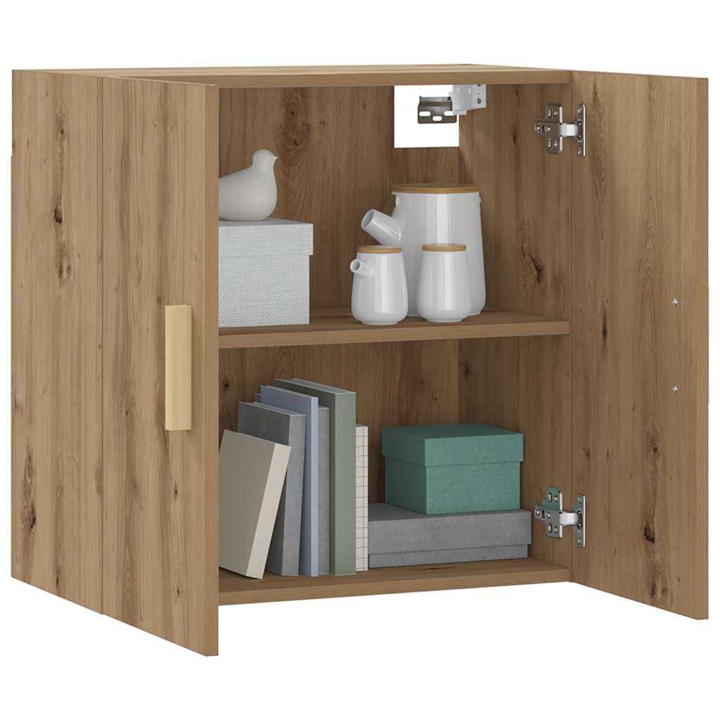 Armario de pared madera de ingeniería roble artisan 60x31x60 cm