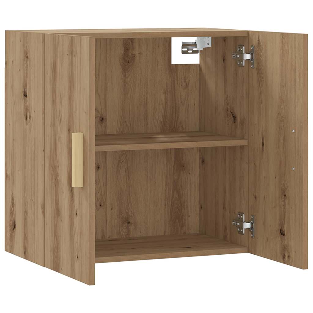 Armario de pared madera de ingeniería roble artisan 60x31x60 cm