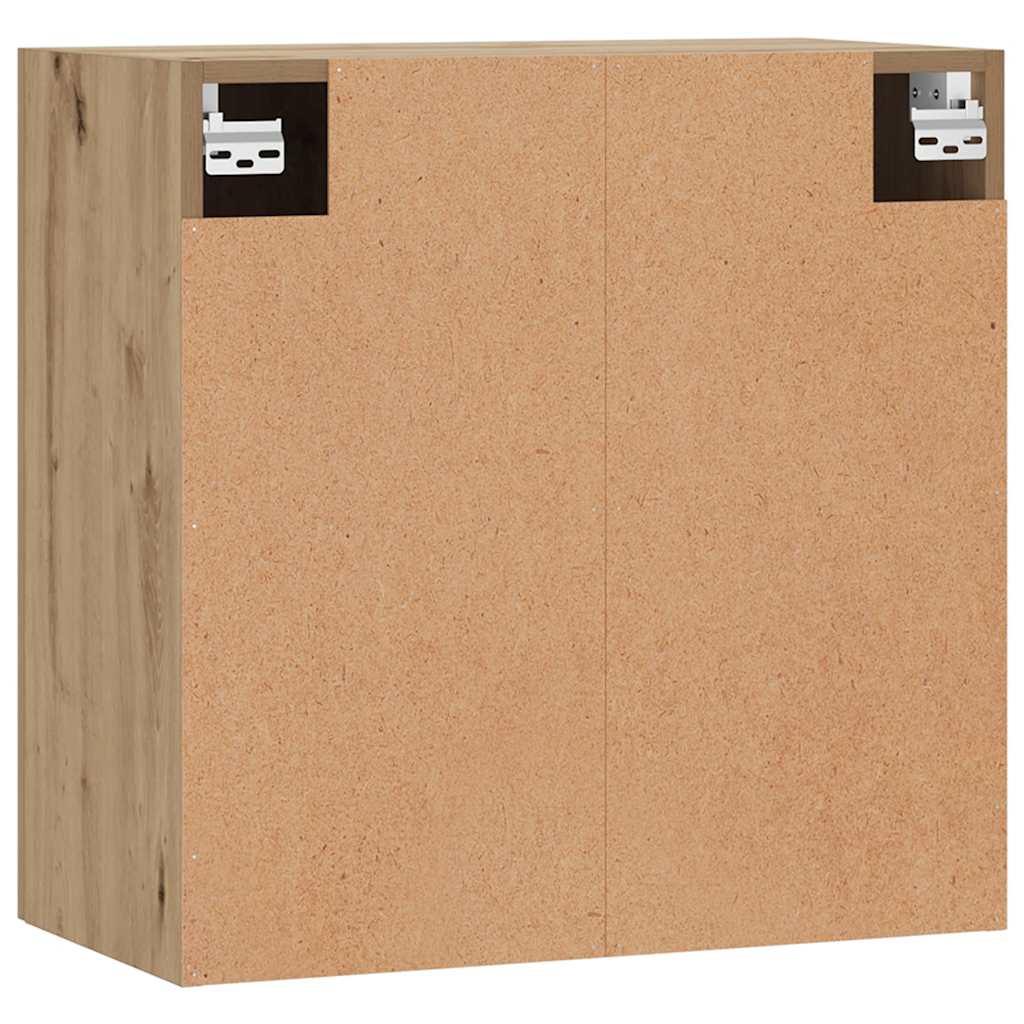 Armario de pared madera de ingeniería roble artisan 60x31x60 cm
