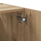 Armario de pared madera de ingeniería roble artisan 60x31x60 cm