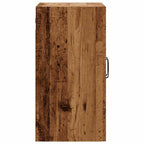 Armario pared madera ingeniería envejecida 60x31x60 cm
