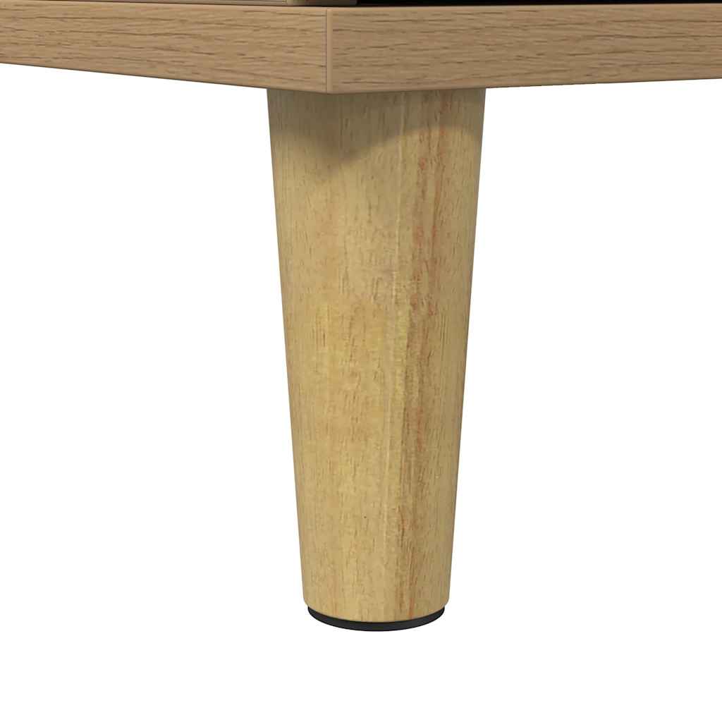 Armario de baño madera contrachapada roble artisan 30x30x190 cm