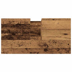 Armario de lavabo baño madera ingeniería envejecida 65x33x60 cm