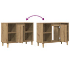 Mueble de baño madera de ingeniería roble artisian 80x33x60 cm