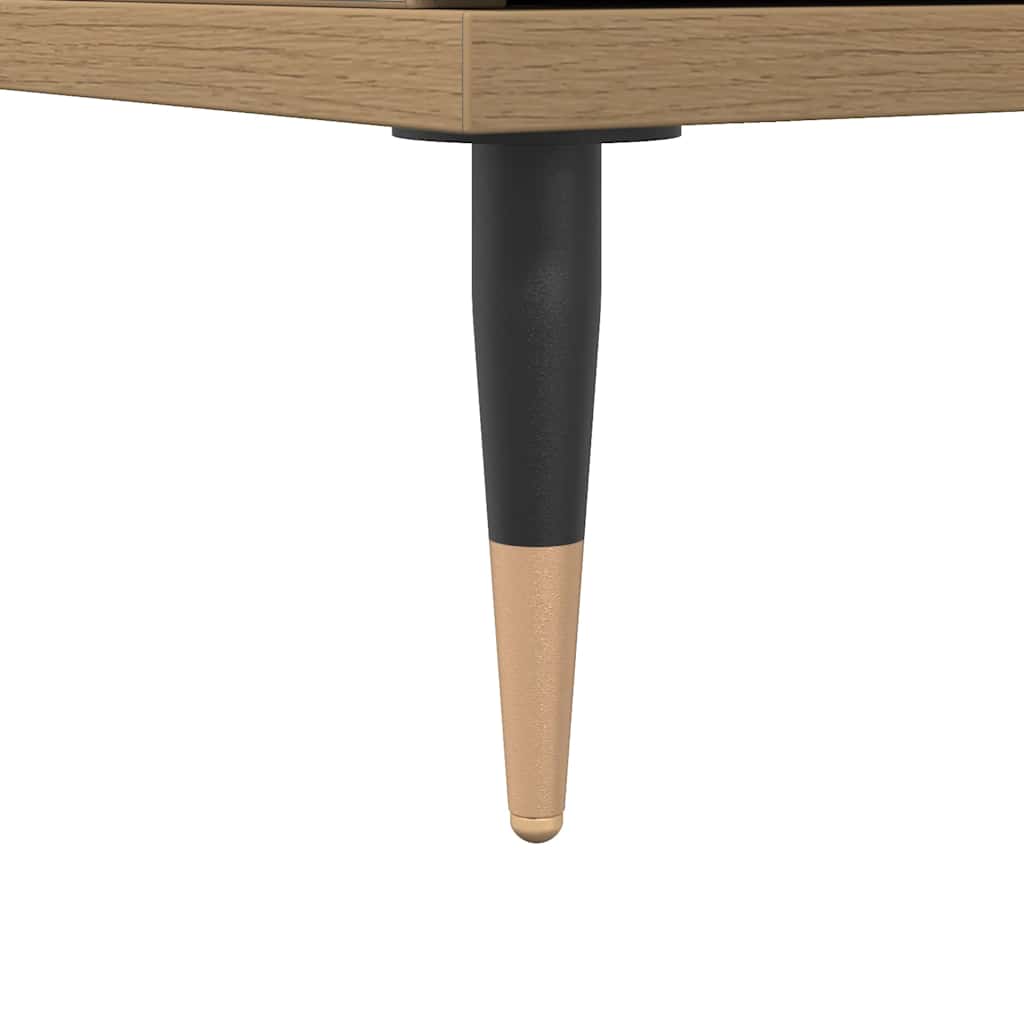 Armario de baño madera contrachapada roble artisan 30x30x190 cm