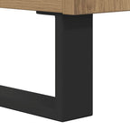 Armario de baño madera contrachapada roble artisan 30x30x190 cm