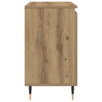 Armario de baño madera de ingeniería roble artisan 58x33x60 cm