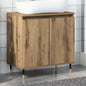 Engineered wood bathroom cabinet artisan oak 58x33x60 cm