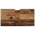 Armario de baño madera de ingeniería envejecida 65x33x60 cm