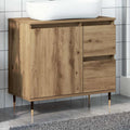 Armario de baño madera de ingeniería roble artisan 65x33x60 cm
