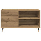 Mueble discos madera de ingeniería roble artisan 84,5x38x48 cm