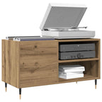 Mueble discos madera de ingeniería roble artisan 84,5x38x48 cm