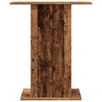 Soporte para acuario madera ingeniería envejecida 36x75x72,5 cm