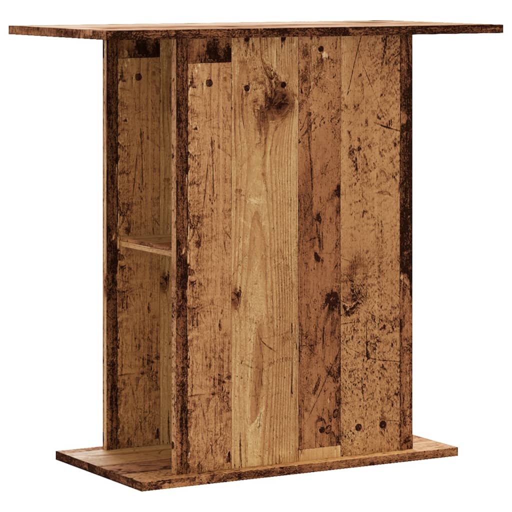 Soporte para acuario de madera vieja 36x75x72,5 cm Madera de ingeniería