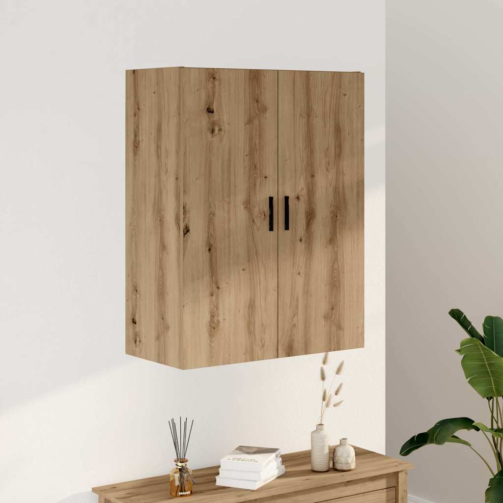Wall cabinet engineered wood concrete gray 34.5x34x90 cm