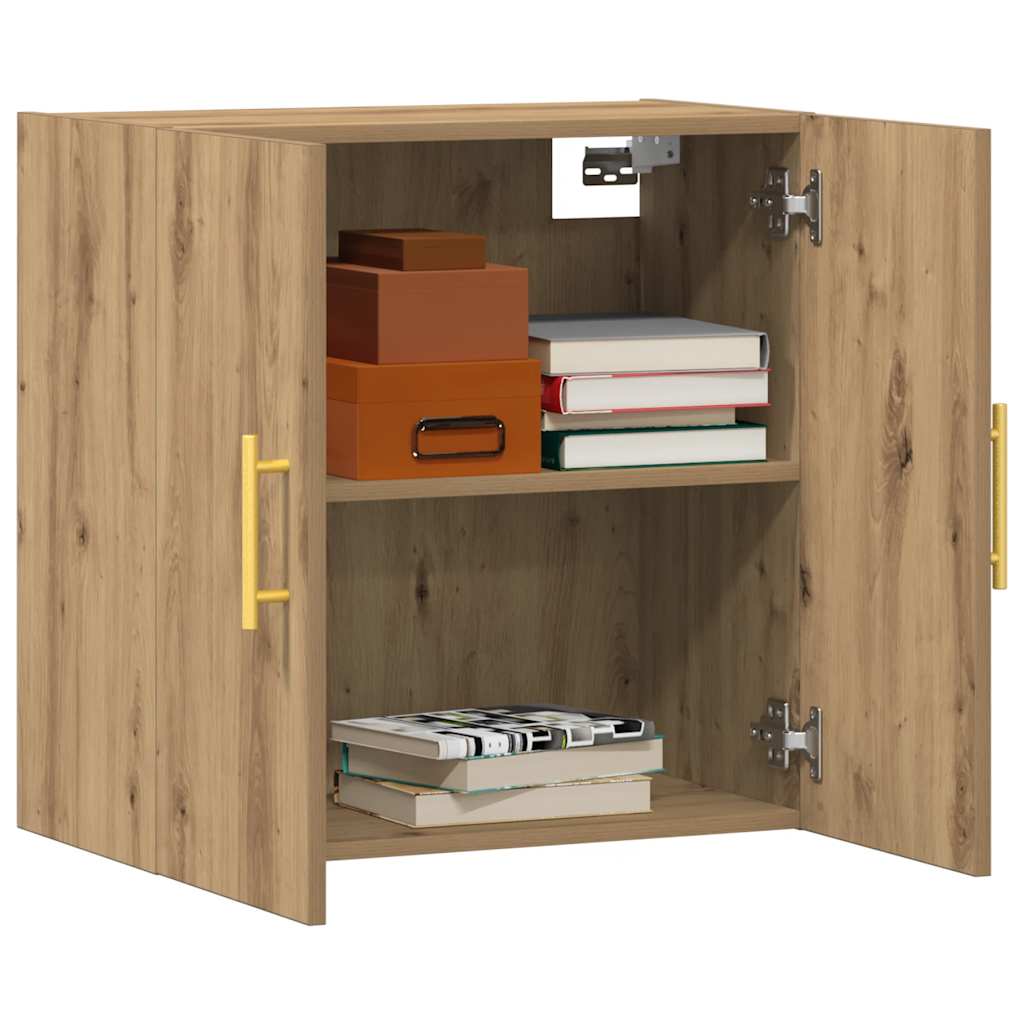 Armario de pared madera de ingeniería roble artisan 60x31x60 cm