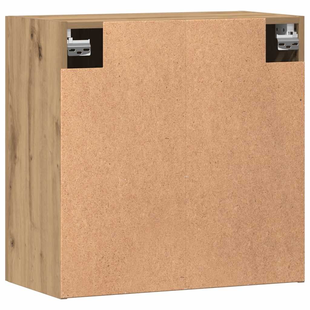 Armario de pared madera de ingeniería roble artisan 60x31x60 cm