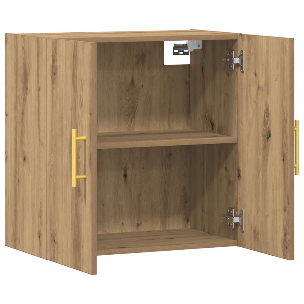 Armario de pared madera de ingeniería roble artisan 60x31x60 cm