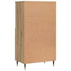 Aparador alto madera ingeniería roble artisian 60x36x110 cm