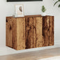 Mueble para TV de madera blanco 90x30x40 cm