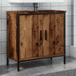Distressed Engineered Wood Bathroom Vanity Unit 60x30x60 cm