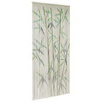 Cortina para puerta insectos estampado de bambú 100x200cm bambú