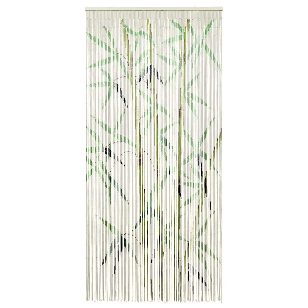 Cortina para puerta insectos estampado de bambú 100x200cm bambú