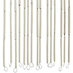 Cortina para puerta insectos estampado de bambú 100x200cm bambú