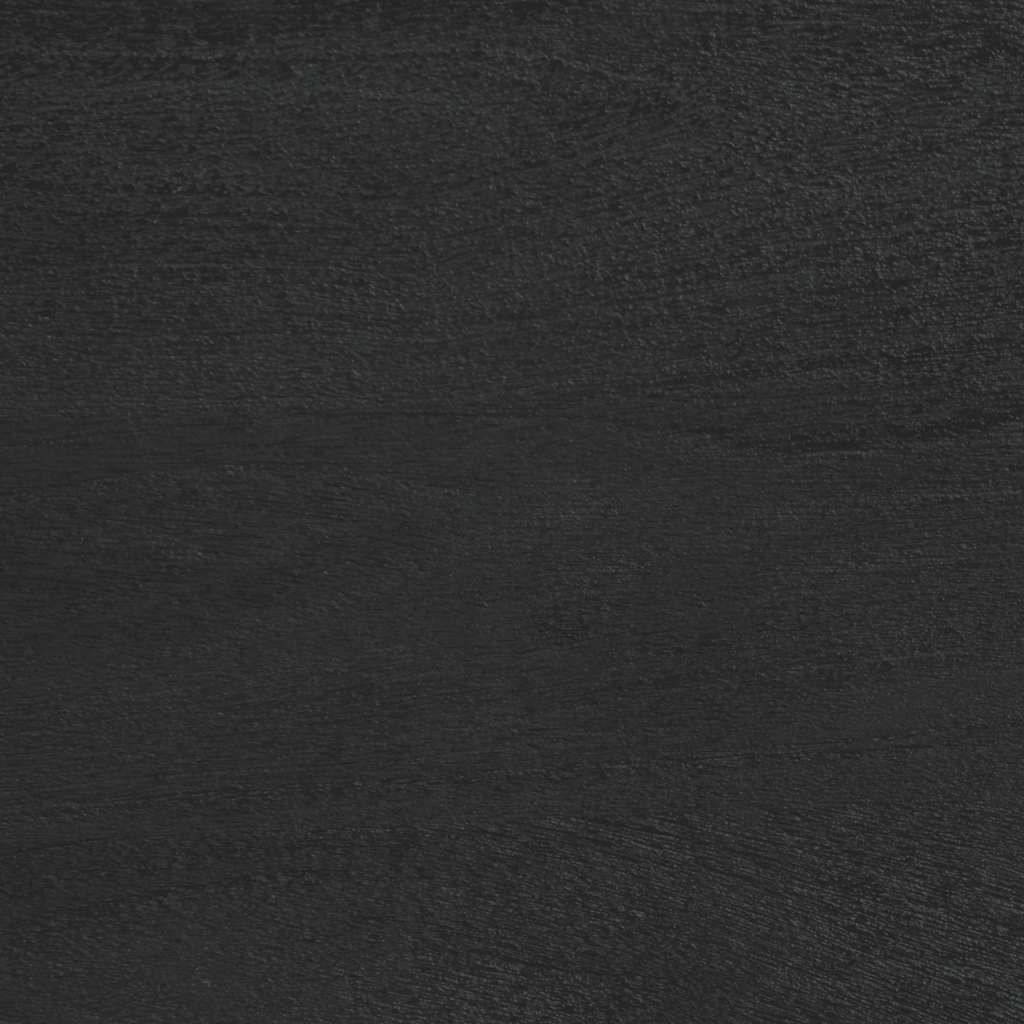 Espejo de baño madera de ingeniería y latón negro 50x70x2,5 cm