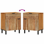 Mueble cama Marrón 50 x 33 x 60 cm Madera de Acacia Sólida