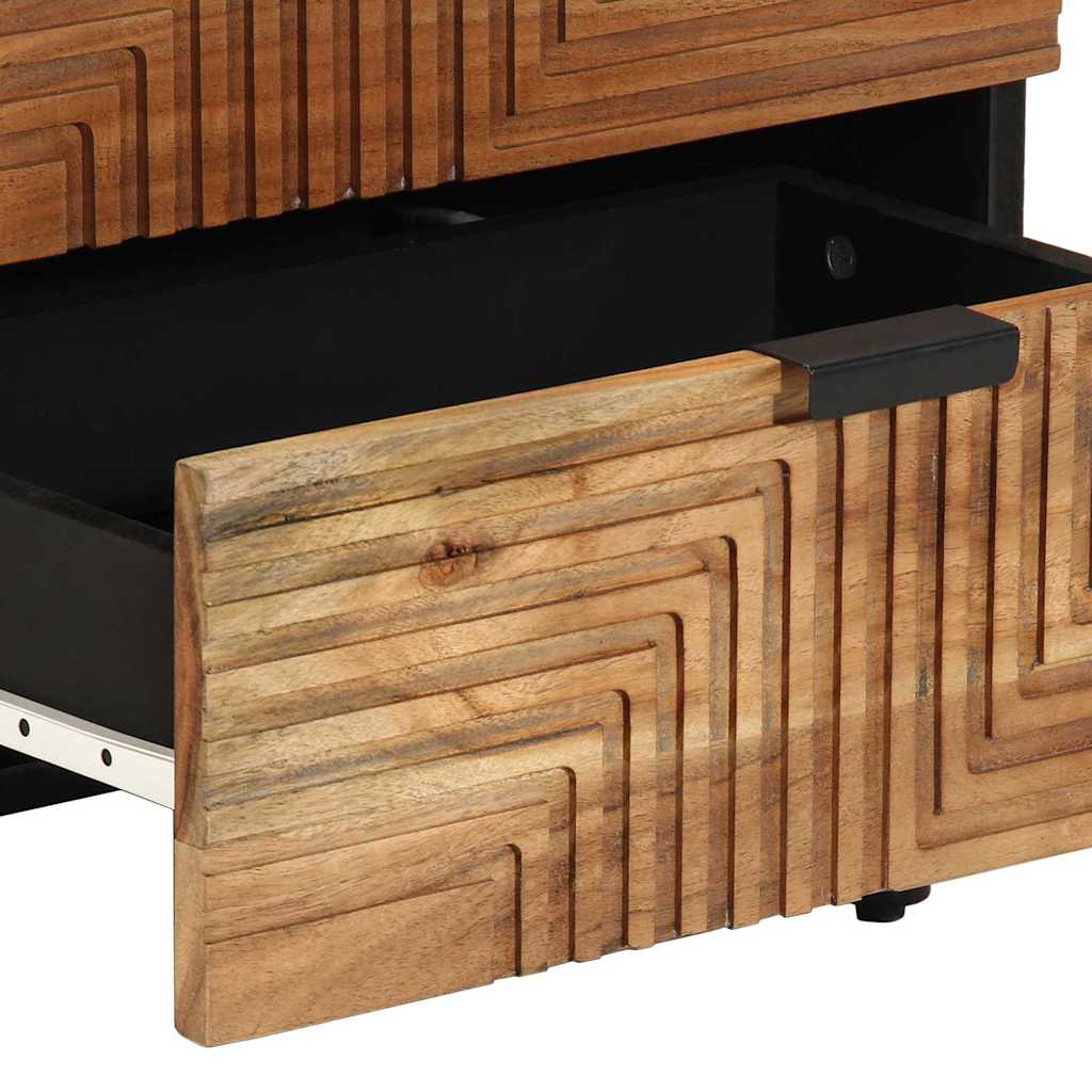 Mueble cama Marrón 50 x 33 x 62 cm Madera de Acacia Sólida