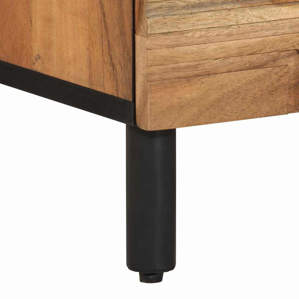 Mueble cama Marrón 50 x 33 x 62 cm Madera de Acacia Sólida
