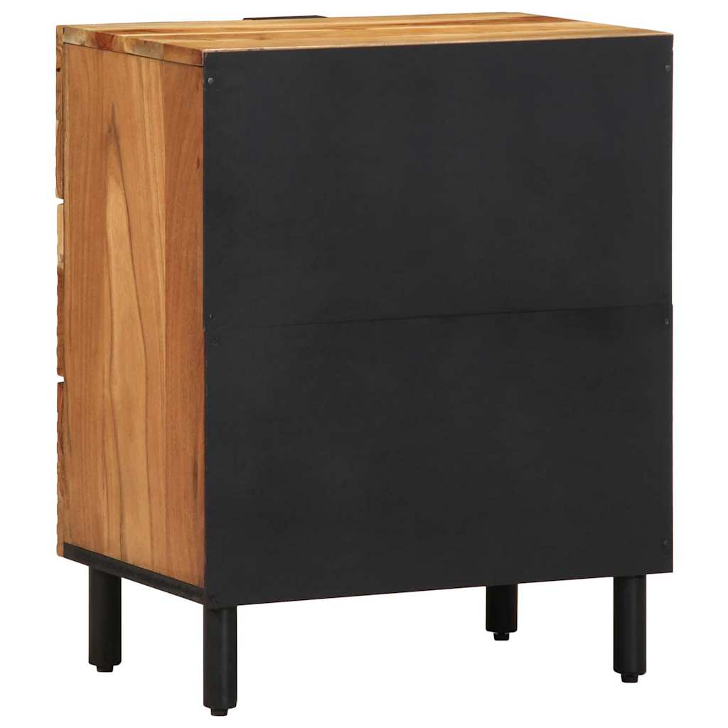Mueble cama Marrón 50 x 33 x 62 cm Madera de Acacia Sólida