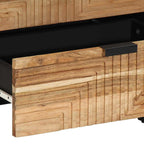 Mueble cama Marrón 50 x 33 x 62 cm Madera de Acacia Sólida