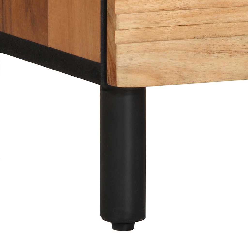 Mueble cama Marrón 50 x 33 x 62 cm Madera de Acacia Sólida