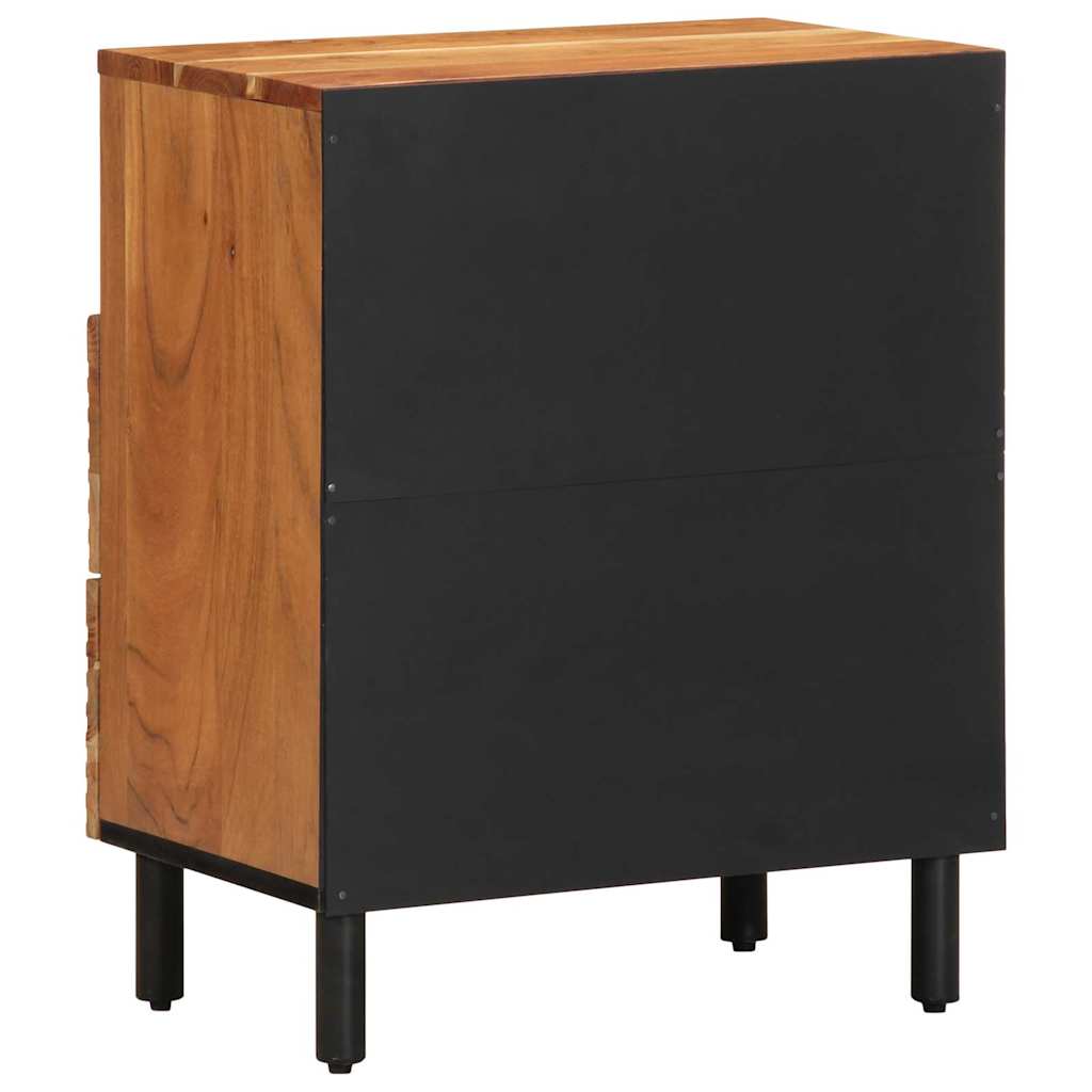 Mueble cama Marrón 50 x 33 x 62 cm Madera de Acacia Sólida
