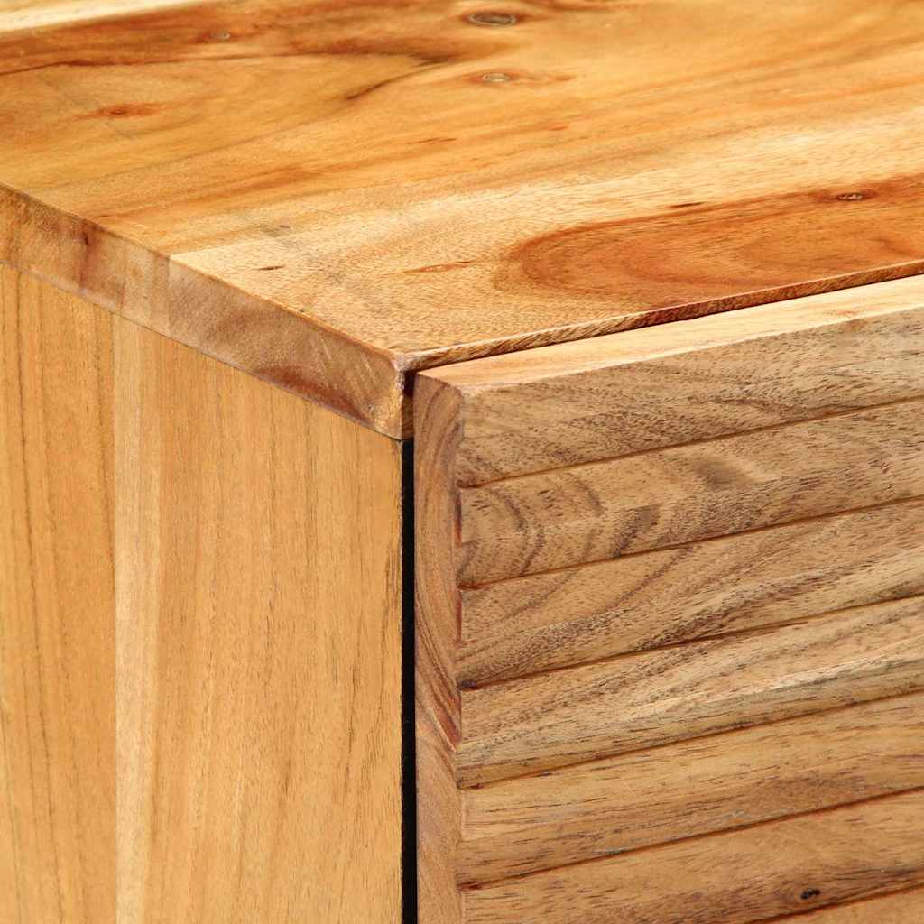 Mueble cama Marrón 50 x 33 x 60 cm Madera de Acacia Sólida