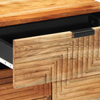 Mueble cama Marrón 50 x 33 x 60 cm Madera de Acacia Sólida