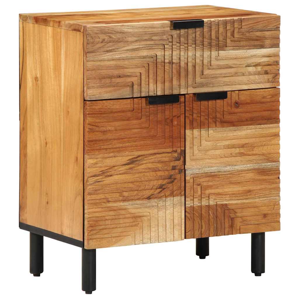 Mueble cama Marrón 50 x 33 x 60 cm Madera de Acacia Sólida